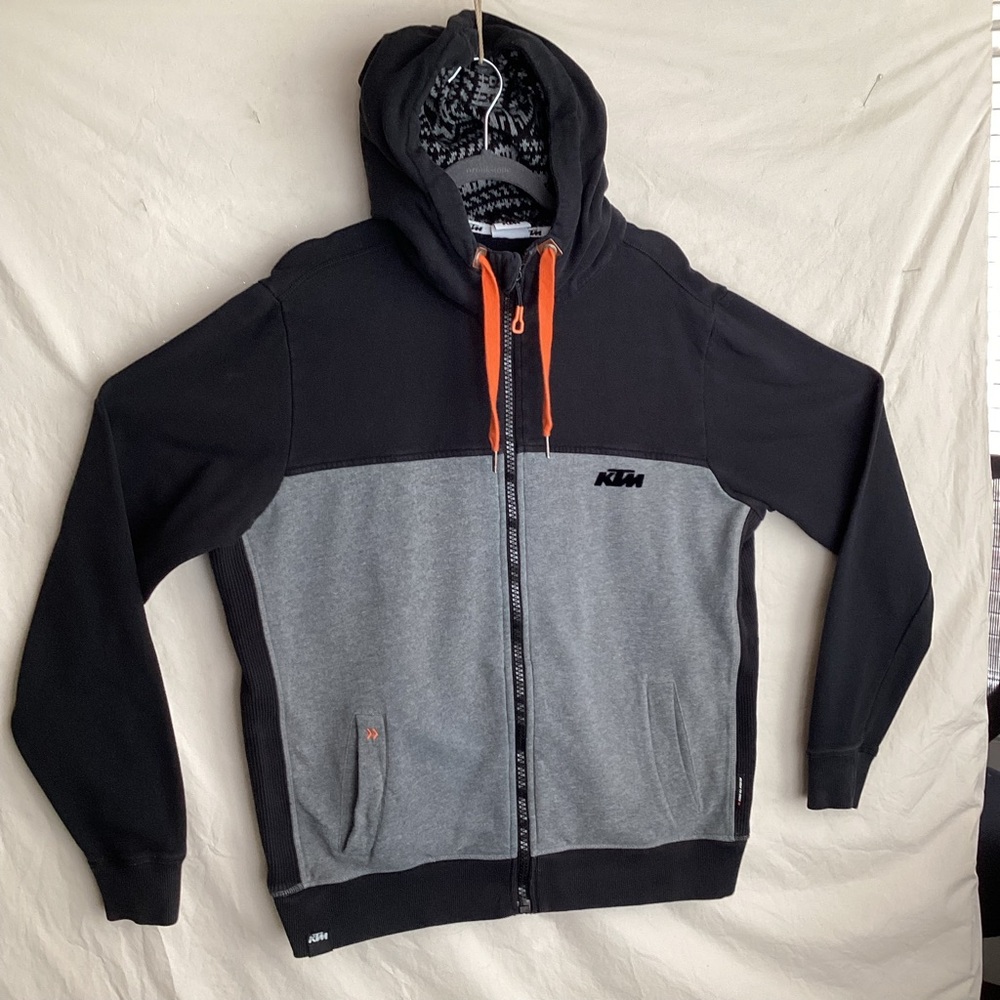 KTM power wear premium zip up hoodie sweatshirt